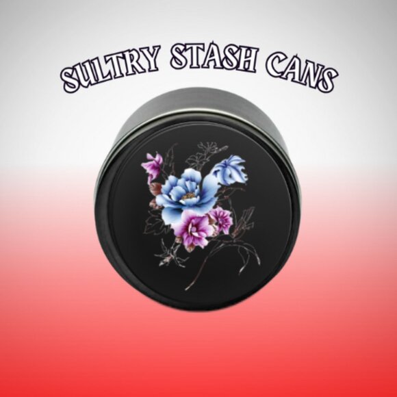FLOWER STASH TIN (STYLE 1) - Picture 1 of 2